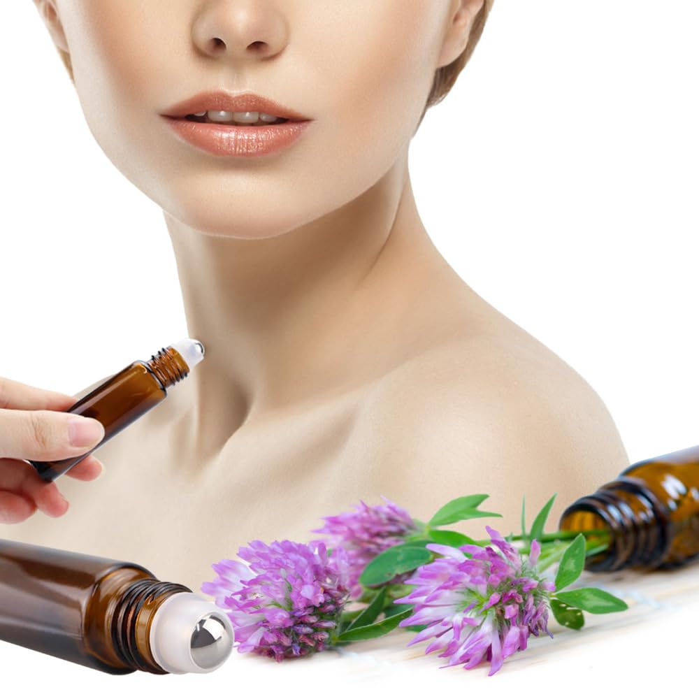 Glass Spray Bottle Kit×10 (2×16oz, 2×4oz, 6×2oz), 9×10ml Roller Bottles, Anti UV, Multi Size and Versatile, Suitable for Aromatherapy, Facial Moisturizing, Watering, etc.(Amber)-VerdiqueGarden