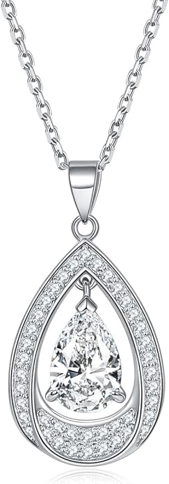 Gemlux 14K Gold Waterdrop Moissanite Ring Earrings Necklace Set, Women's Luxury Three-Piece Jewelry Set, Perfect for Fashion-Forward Occasions