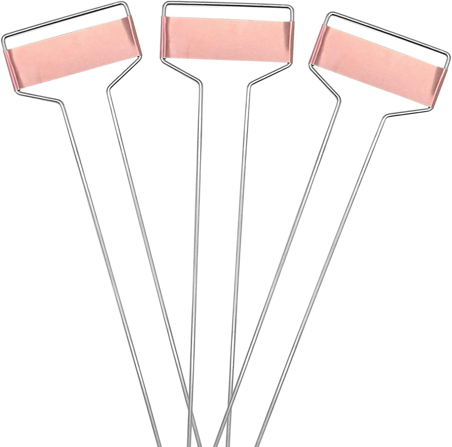 Wehhbtye 20 PCS 10 Inch Metal Plant Label Stakes-Copper Metal Plant Tags,High Copper Plate Plant Labels,Coppers Plant Tags with 1 Maker Pen for Flowers, Vegetables, Seedlings, Seed,etc-VerdiqueGarden