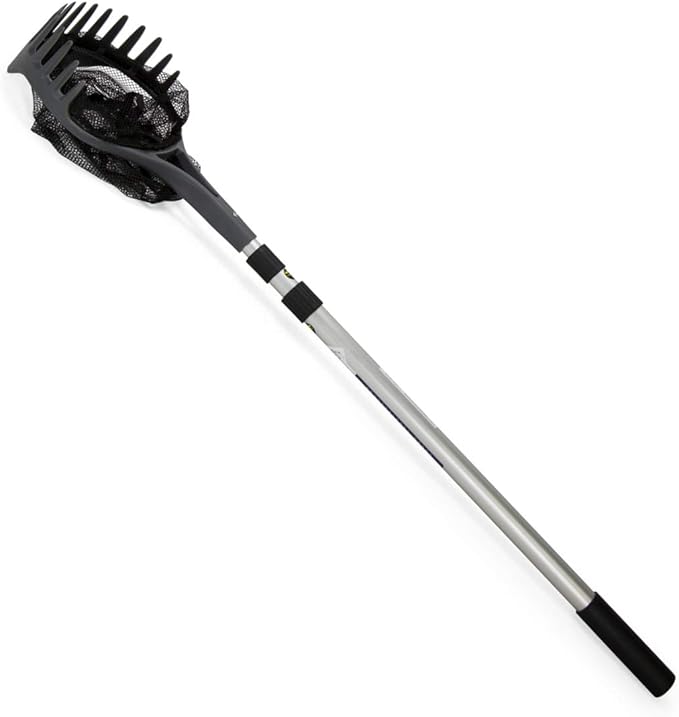 Aquascape Pond Shark Net, Skimming, Maintenance & Water Garden Tool, Extends 96" | 74005-VerdiqueGarden