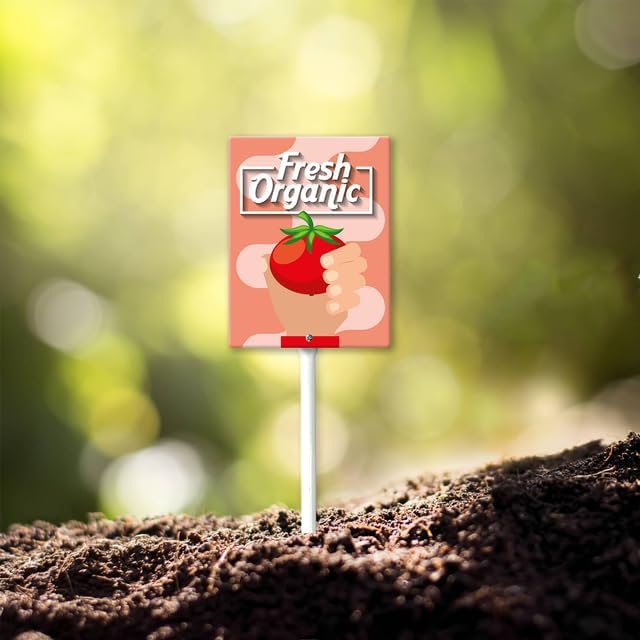 Eveokoki Aluminum Seed & Plant Labels - Plant Markes for Seedlings-Plant Tags for Pots - Garden Signs for Vegetable - Durable Markers for Plants Outdoor Waterproof - Garden Decor for Farmhouse-VerdiqueGarden