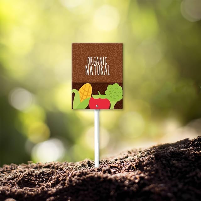 Eveokoki Aluminum Seed & Plant Labels - Plant Markes for Seedlings-Plant Tags for Pots - Garden Signs for Vegetable - Durable Markers for Plants Outdoor Waterproof - Garden Decor for Farmhouse-VerdiqueGarden