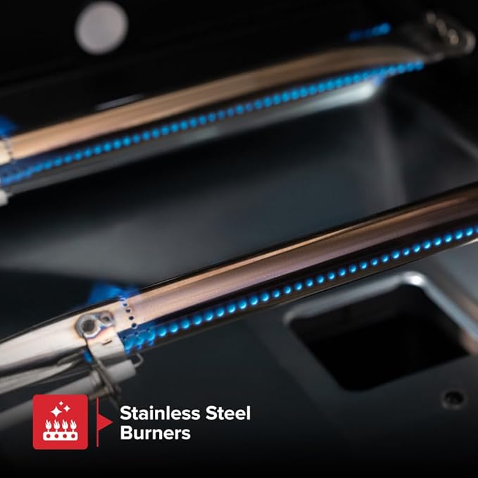 Nexgrill 5-Burner Gas Grill with Side Burner, 67,000 BTUs, 618 SQ. In. Cooking Area, Propane BBQ Grill with Stainless Steel Panel for Outdoor Cooking, Patios, and More - 720-1142-VerdiqueGarden