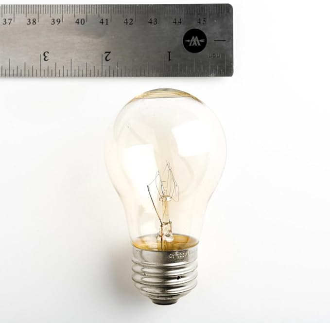 Hometown Evolution, Inc. 50 Foot E26 Outdoor Commercial String Lights with Suspended Socket for Weatherproof Heavy Duty Vintage Outside Lighting - Set of 25 A15 Clear Bulbs-VerdiqueGarden