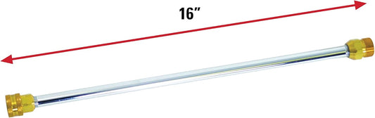 Simpson Cleaning 80149 Universal 16-Inch Pressure Washer Wand for Cold Water Use up to 3600 PSI, Silver-VerdiqueGarden