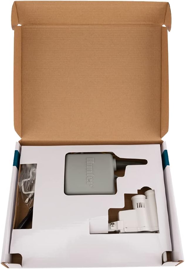 Hunter Industries WRFCLIK Hunter Clik, Wireless Rain/Freeze Sensor Combo (Includes Receiver and Transmitter), White-VerdiqueGarden