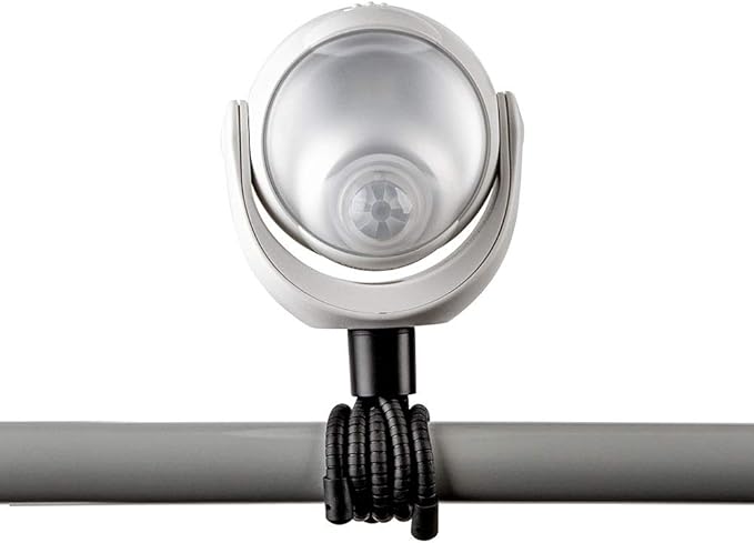 Limitless Innovations Lumenology Portable LED Motion Sensor Light Provides 148 Lumens with a 13 ft Detectable Range and Flexible Tripod Base with Magnetic Option – Indoor/Outdoor (White)-VerdiqueGarden