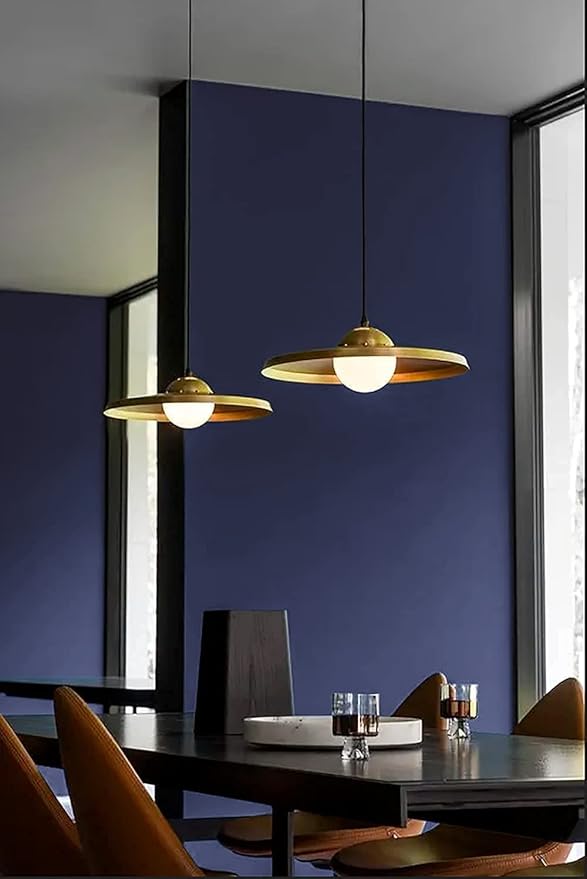 Dimoon 118''x17.7'' Blue Peel and Stick Wallpaper Contact Paper Modern Self Adhesive Wall Paper Removable Renter Friendly Textured Solid Color Shelf Cabinet Vinyl Roll (118''x17.7'',Tibetan Blue)-VerdiqueGarden