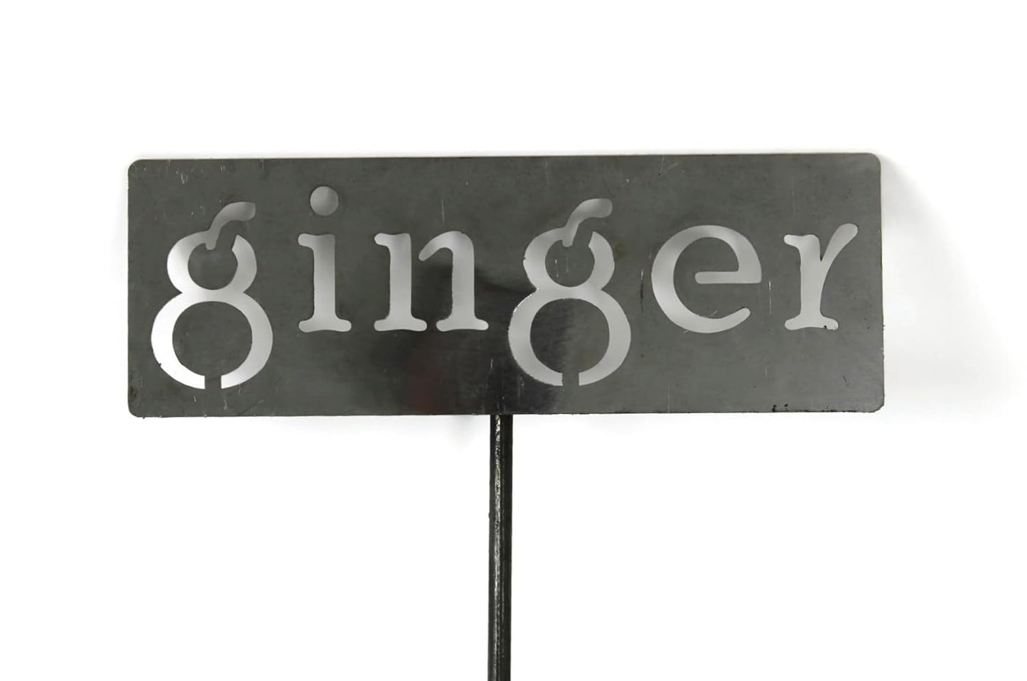 Classic Metal Garden Markers 19 Inches Tall (ginger, Raw, Unfinished Steel (will rust with time))-VerdiqueGarden