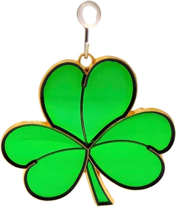 Shamrock Suncatcher Gift Set Irish Blessing Prayer Card and Irish Sun Catcher-VerdiqueGarden