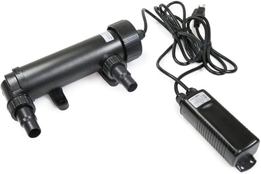 9W Non-Submersible UV Ultraviolet 11" Light Clarifier Lamp Filter for Aquarium Koi Pond Fish Tank