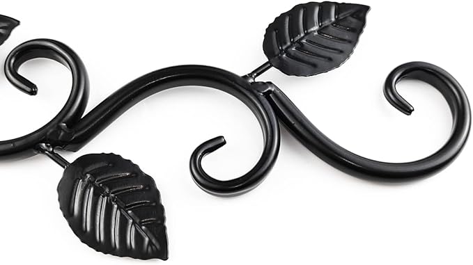 TIHOOD 4PCS Plants Hangers Outdoor Indoor Decor, Wall Hooks for Hanging Plant Bracket, Plant Hooks for Bird Feeder, Wind Chime, Lights, Lanterns-VerdiqueGarden