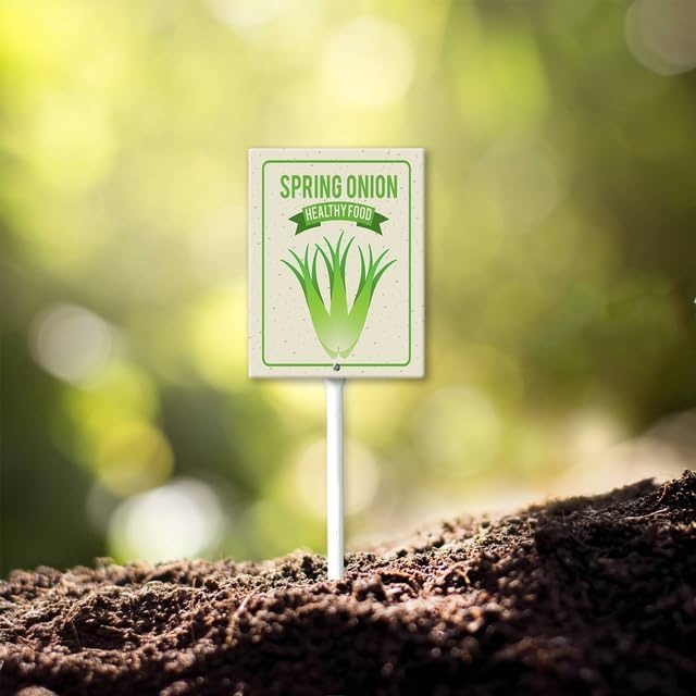 Eveokoki Aluminum Seed & Plant Labels - Plant Markes for Seedlings-Plant Tags for Pots - Garden Signs for Vegetable - Durable Markers for Plants Outdoor Waterproof - Garden Decor for Farmhouse-VerdiqueGarden