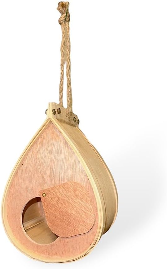 Pollinating Palace-Wooden Hanging Butterfly House, Natural Habitat to Attract Butterflies to Your Garden and Yard-VerdiqueGarden