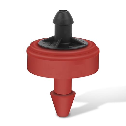 0.5 GPH Pressure Compensating Junior (PCJ) with Barb Outlet Dripper Emitters (250)-VerdiqueGarden