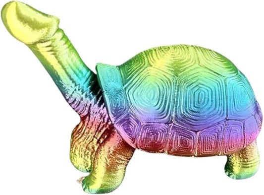 Evil Turtle Penis Outdoor Garden Statues, Funny of Tortoise Sculptures Yard Decorations Lawn Ornaments Decor Inappropriate Weird Gifts for Women Housewarming Mother's Day (Tortoise)-VerdiqueGarden