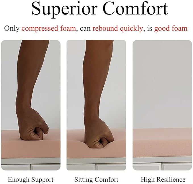 15 x 15 Inch Round Cushions for Outdoor Furniture Non-Slip Waterproof Patio Bistro Chair Cushion with Ties Bar Stool Seat Cushion for Kitchen Chairs Set of 2, Dark Gray-VerdiqueGarden