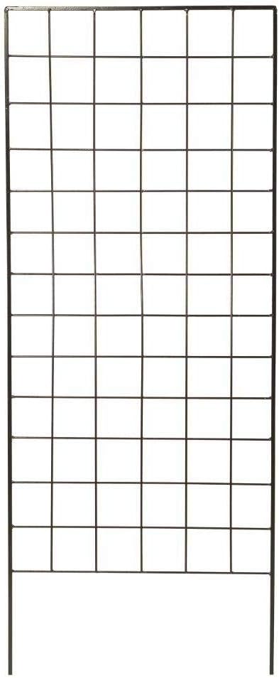 American Garden Works STNMB Narrow Screen Trellis, Black 64.25"H-VerdiqueGarden