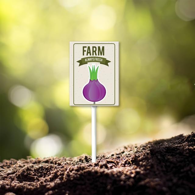 Eveokoki Aluminum Seed & Plant Labels - Plant Markes for Seedlings-Plant Tags for Pots - Garden Signs for Vegetable - Durable Markers for Plants Outdoor Waterproof - Garden Decor for Farmhouse-VerdiqueGarden