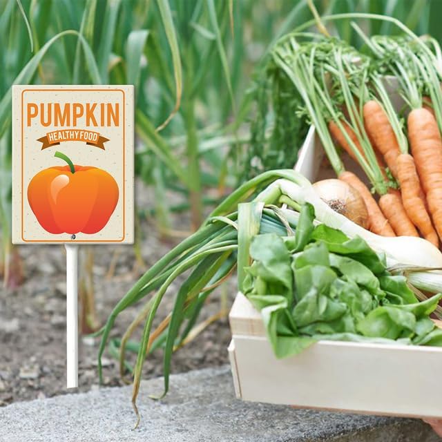 Eveokoki Aluminum Seed & Plant Labels - Plant Markes for Seedlings-Plant Tags for Pots - Garden Signs for Vegetable - Durable Markers for Plants Outdoor Waterproof - Garden Decor for Farmhouse-VerdiqueGarden