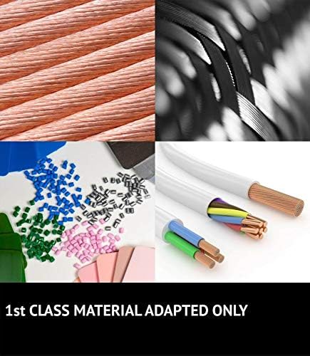 JAVEX Robotic Mower Boundary Wire Cable- Tinned Copper Heavy Duty Universal for Gardena, Husqvarvna, Worx and Other Lawn Auto-Mower Brands Installation Kit [3.4mm, 24x0.25mm] Green, 153M/500FT-VerdiqueGarden