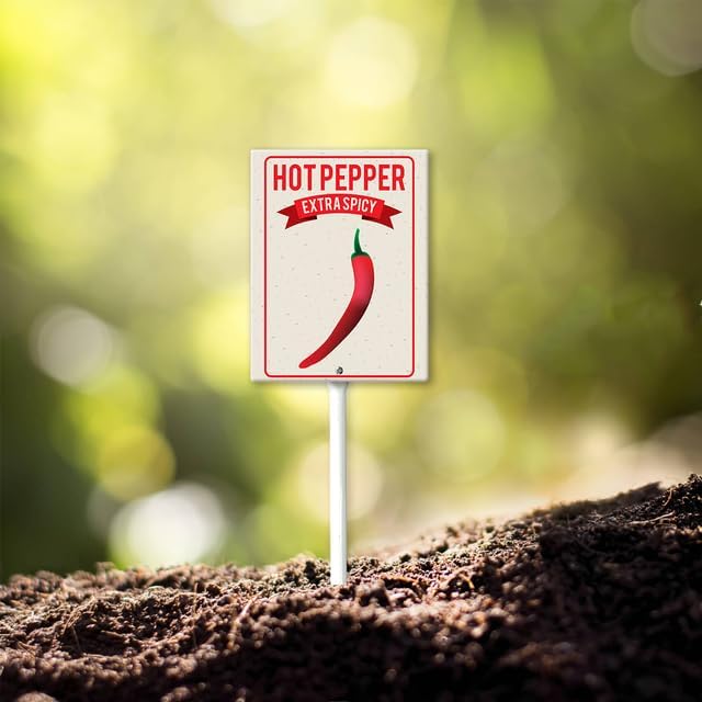 Eveokoki Aluminum Seed & Plant Labels - Plant Markes for Seedlings-Plant Tags for Pots - Garden Signs for Vegetable - Durable Markers for Plants Outdoor Waterproof - Garden Decor for Farmhouse-VerdiqueGarden