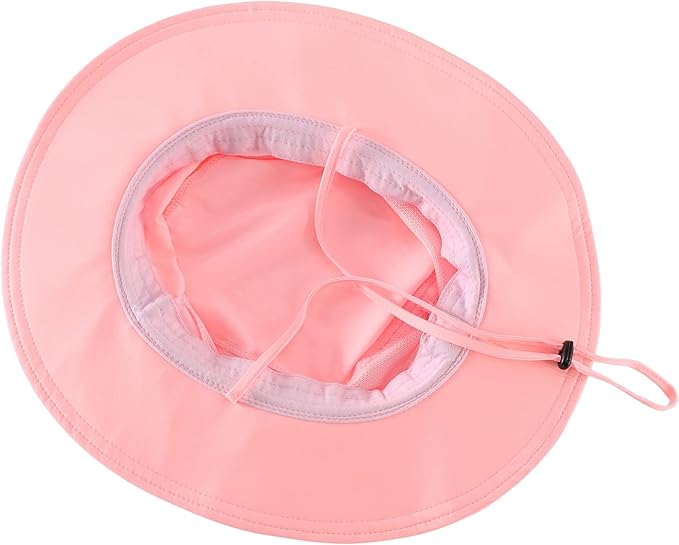 Connectyle Women's UPF 50+ Sun Hat UV Protection Wide Brim Bucket Hat Summer Beach Hats Fishing Hiking Outdoor Safari Hats-VerdiqueGarden