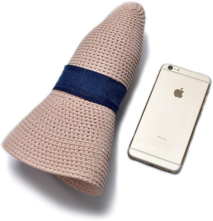 Cyiecw Women Floppy Sun Hats Fashionable Summer Wide Brim Cap BeachStraw Hat UV UPF50 Travel Packable Cotton-VerdiqueGarden