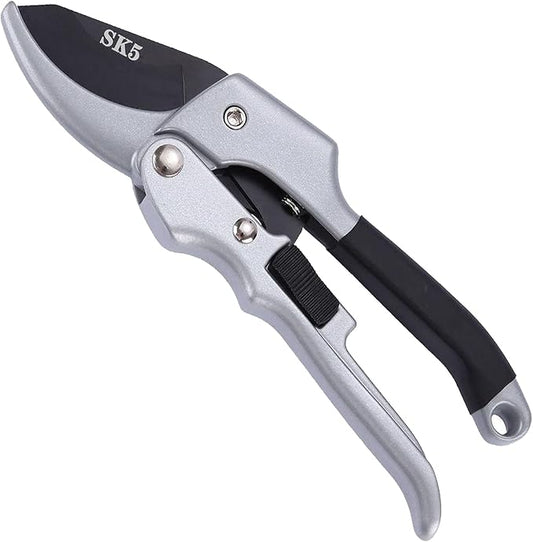 Garden clippers, premium Germany pruners, Work 3 times easier, professional pruning shears, cutting rose, flower, hedge, stem, tree, Sharp gardening scissors, Arthritis weak hand snips (Japanese-1, 1)-VerdiqueGarden