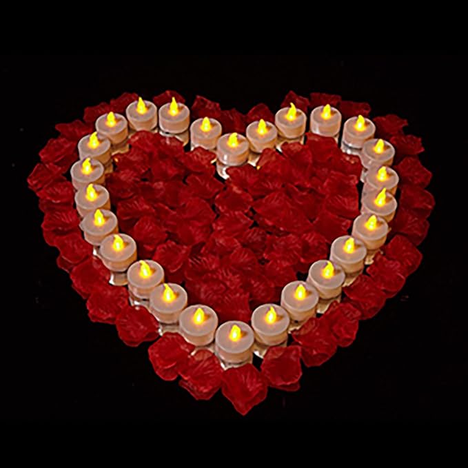 LED Tea Light Remote ControlCandles,50pack Flickering Flameless LED Candle,Long Lasting 400+Hours,Battery Operated with Timer for Home Decoration Seasonal &Festival Celebration WarmYellow-VerdiqueGarden