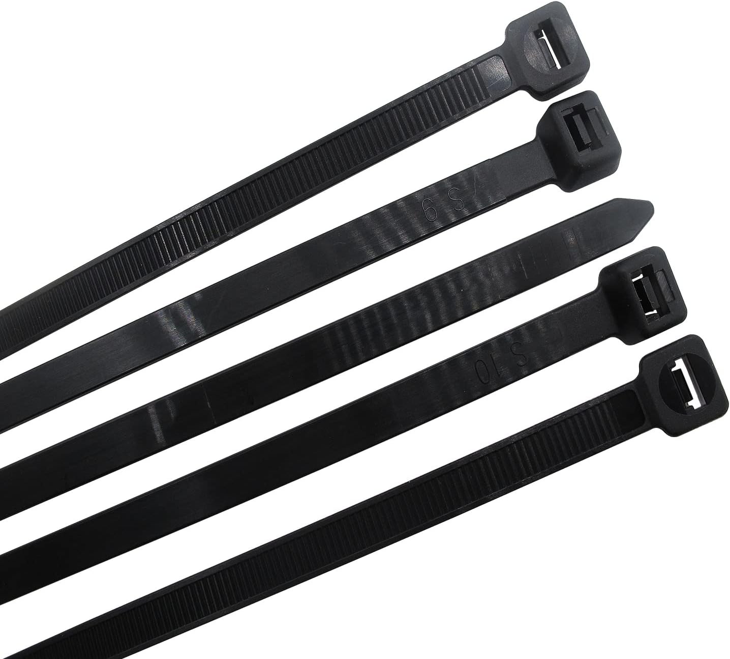 Superun Heavy Duty Zip Ties 24 Inch, Strong Large Black Zip Ties 120 Lbs Tensile Strength Selflocking Wire Ties (Industrial Grade Cable Ties) Pack of 50-VerdiqueGarden