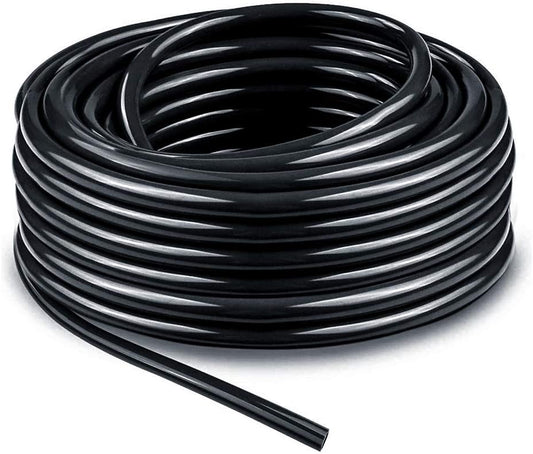 Bonviee 50 FT Blank Distribution Tubing Irrigation Drip Hose, 1/4 Inch Drip Line for Garden Watering System-VerdiqueGarden