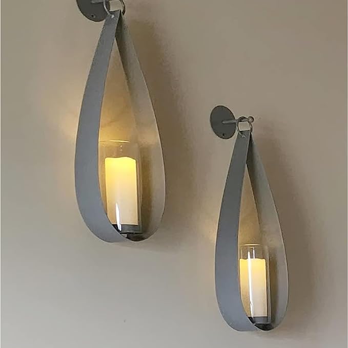 7" Outdoor Battery Operated Candle Waterproof Led Pillar Lights Flickering Flameless Candles with Timer Realistic Fake Electric Pillars for Lantern Garden Wedding Halloween Christmas Decorations,White-VerdiqueGarden