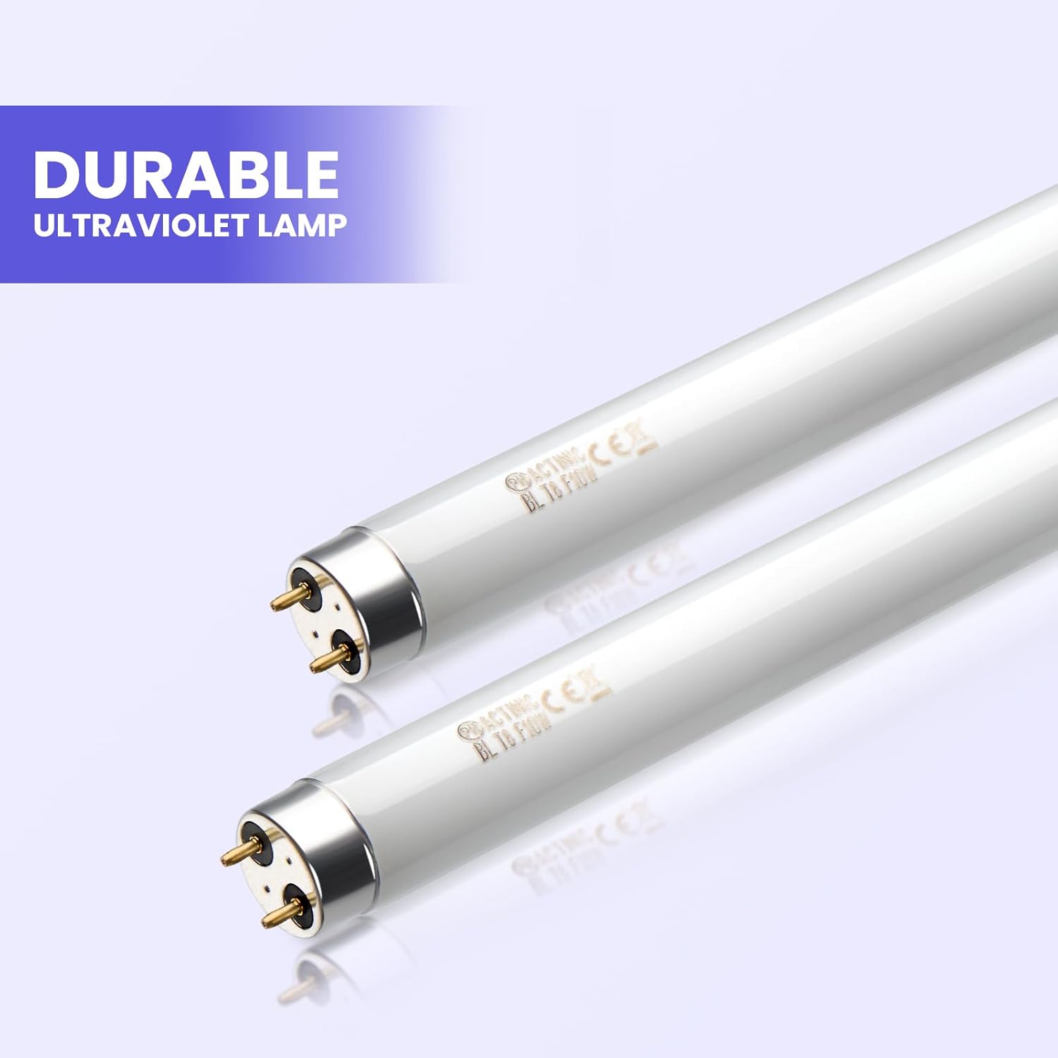 LiBa Bug Zapper Replacement UV Lamp Bulb - 10W Light Tubes, Compatible with 20W Indoor Electronic Mosquito Lamp, Suitable for LiBa Indoor Mosquito Zapper-VerdiqueGarden