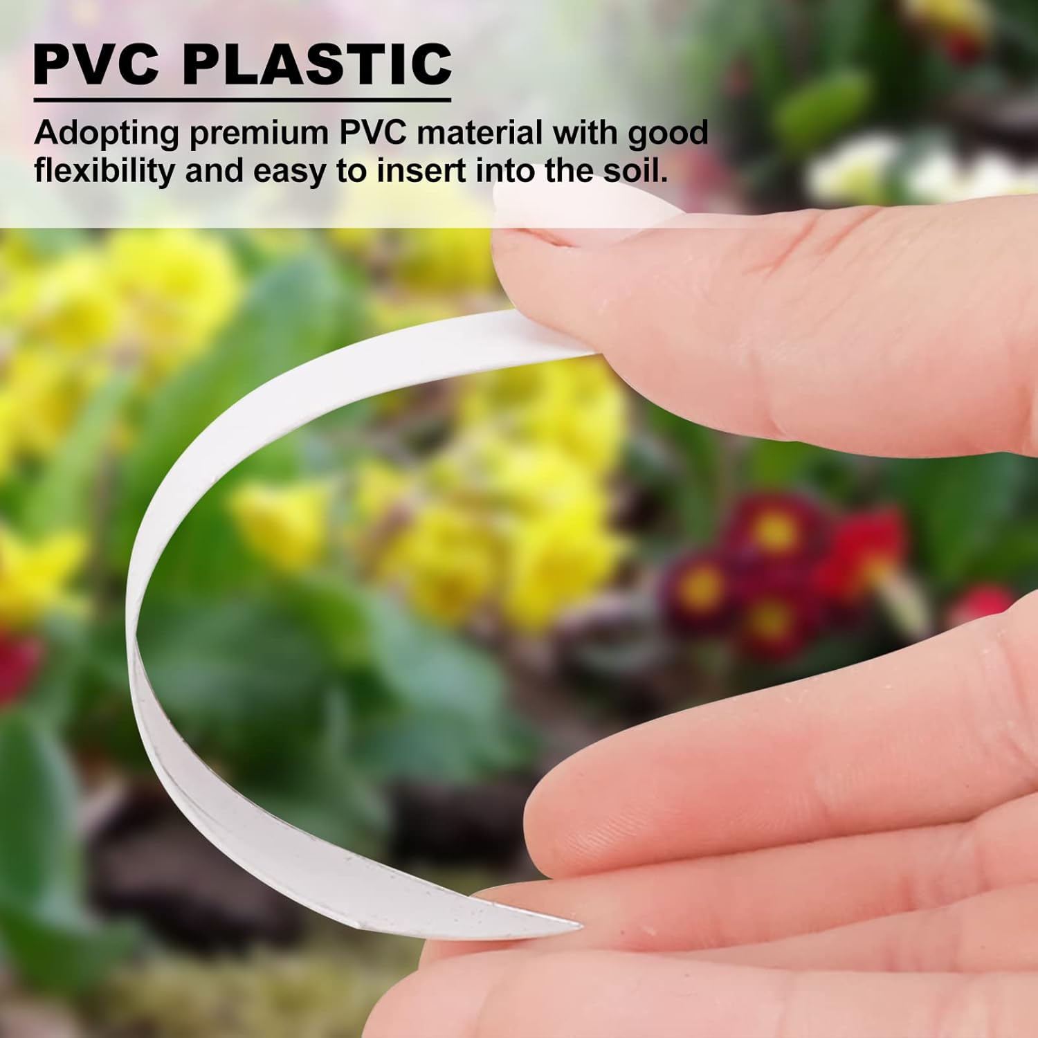 YaeCCC 1000 Pcs 4 Inches Plant Labels Plastic Plant Tags Nursery Garden Labels Pot Marker Garden Stake Tags for Fruit Trees, Flowers, Shrubs, etc-VerdiqueGarden