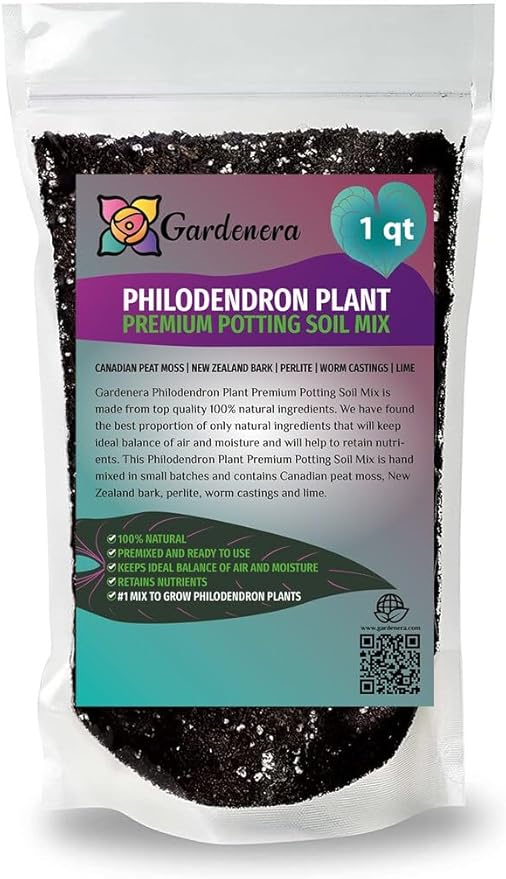 Premium Philodendron Soil - Perfect Blend for Thriving Philodendron Plants - 1 Quart-VerdiqueGarden