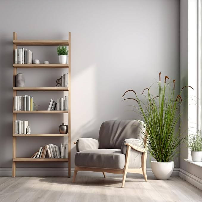 Artificial Plant 5ft(2pack) Tall Artificial Grass Plant,Faux Plants Indoor Home Decorative Artificial Plants & Flowers in Pot Fake Plant, House Plant Indoor-VerdiqueGarden