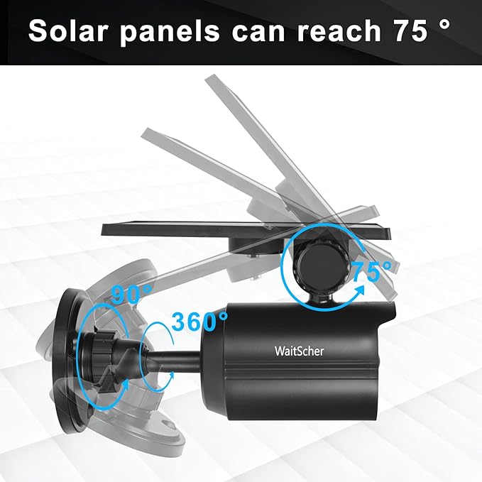 Solar Motion Lights Outdoor IP67 Waterproof Security Flood Lights 1800LM 3600mAh for Garage, Driveway, Path, Patio, Front Door, Landscape 4 Pack-VerdiqueGarden