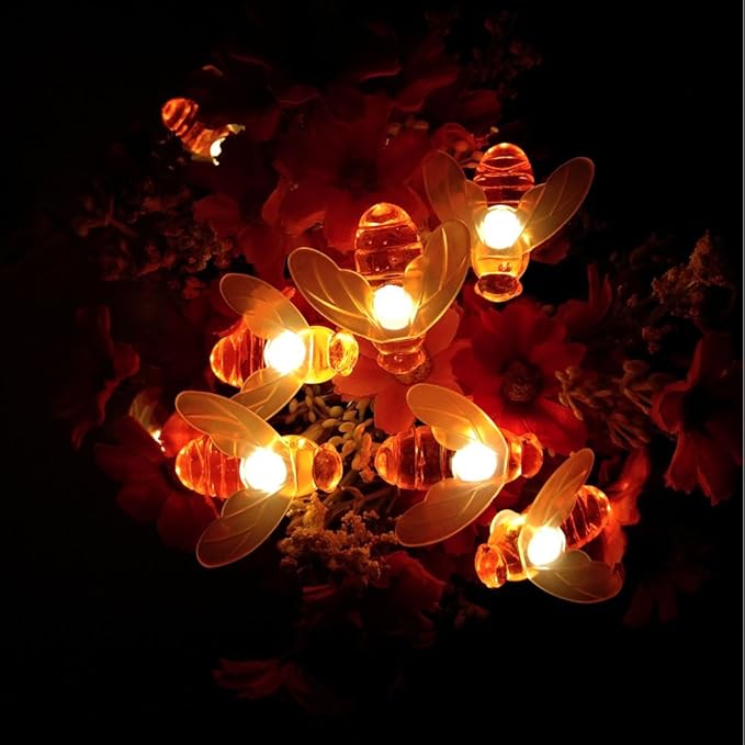 Remote String Lights, 7.5Ft 20 Led Fairy String Lights Battery Operated String Lights for Garden, Patio, Lawn Decoration with Remote Control(Warm White)-VerdiqueGarden