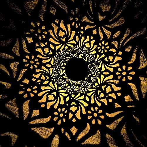 2 Pack Outdoor Solar Hanging Lantern Lights Decorative Christmas Light for Garden Patio Courtyard Lawn and Tabletop. Unique Gifts for Women Gardening.-VerdiqueGarden