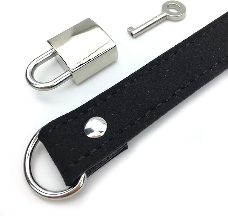 Succuba Padlock Collar Necklace Lolita Collar Cat Kitty Velvet Necklace