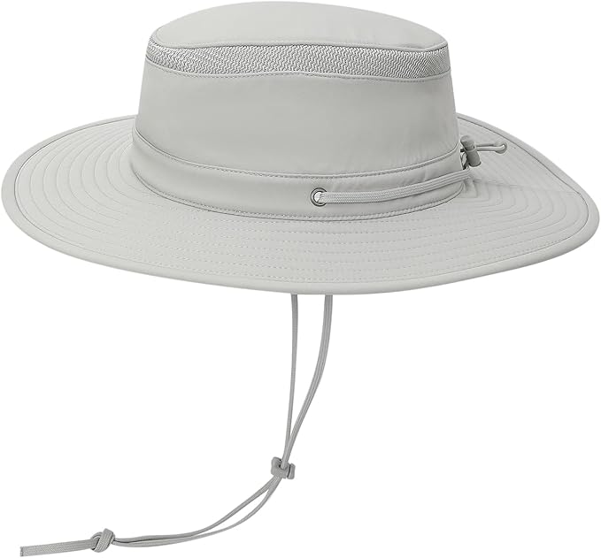 Cimarron Wide Brim Safari Sun Hat for Women & Men – UPF 50+ Outdoor Fishing Hat | Hiking, Running Travel Sun Protection Hat-VerdiqueGarden