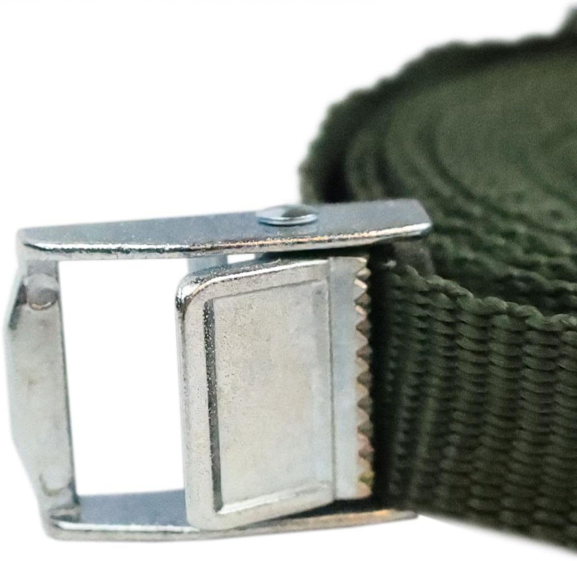 Pelican Rope Tree Guy Tree Tie Staking Anchor and Strap Kit 3 Pack, 12 ft Guy Line with Tree Staking System, Cam Lock-VerdiqueGarden