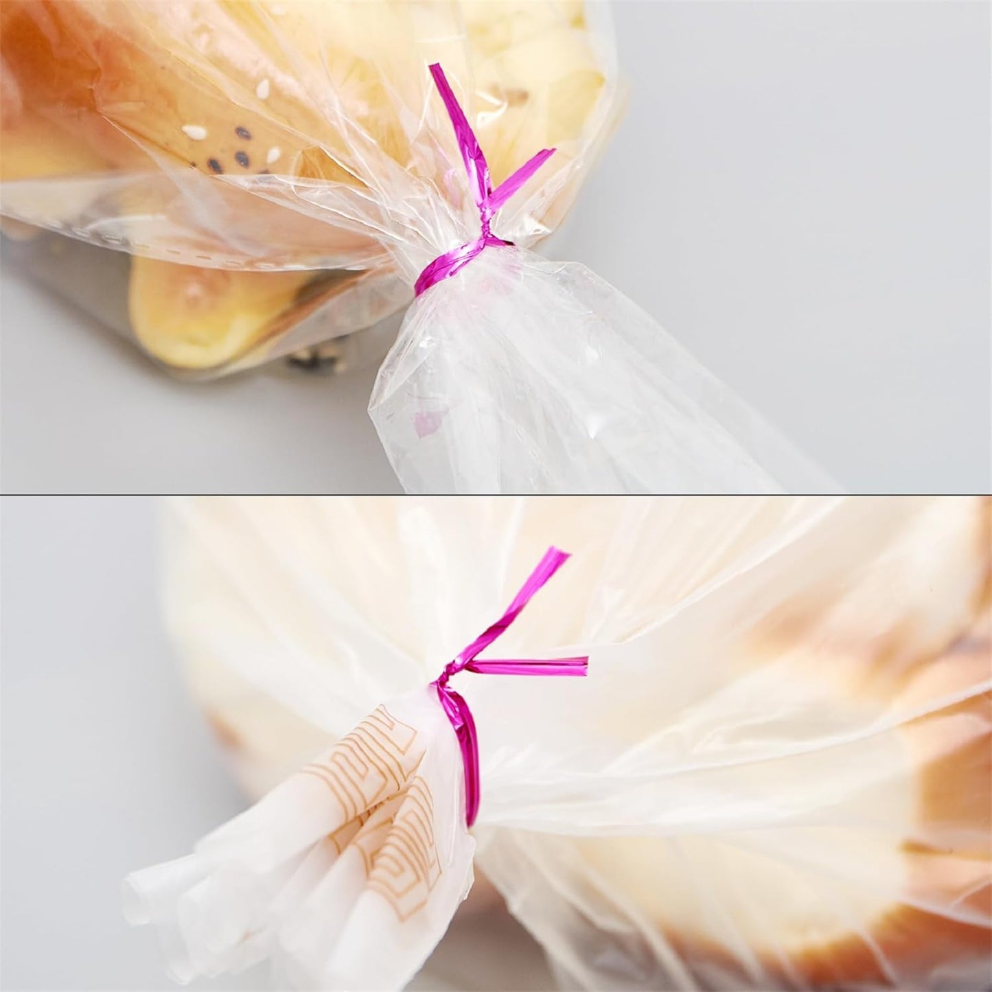 800 PCS 5" Rose Red Metallic Twist Ties for Bakery Ties,Candy Bags,Coffee Bags,Goodie Bags Ties-VerdiqueGarden