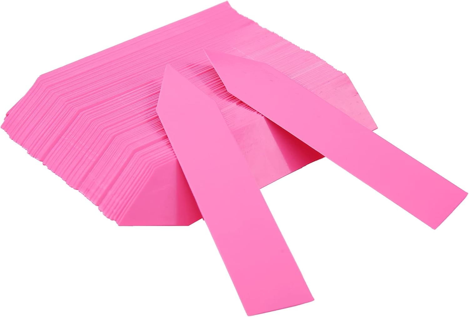 1000 Pcs Plant Tags, 4 Inch Plastic Garden Plant Pot Markers Waterproof Plant Labels, Pink-VerdiqueGarden