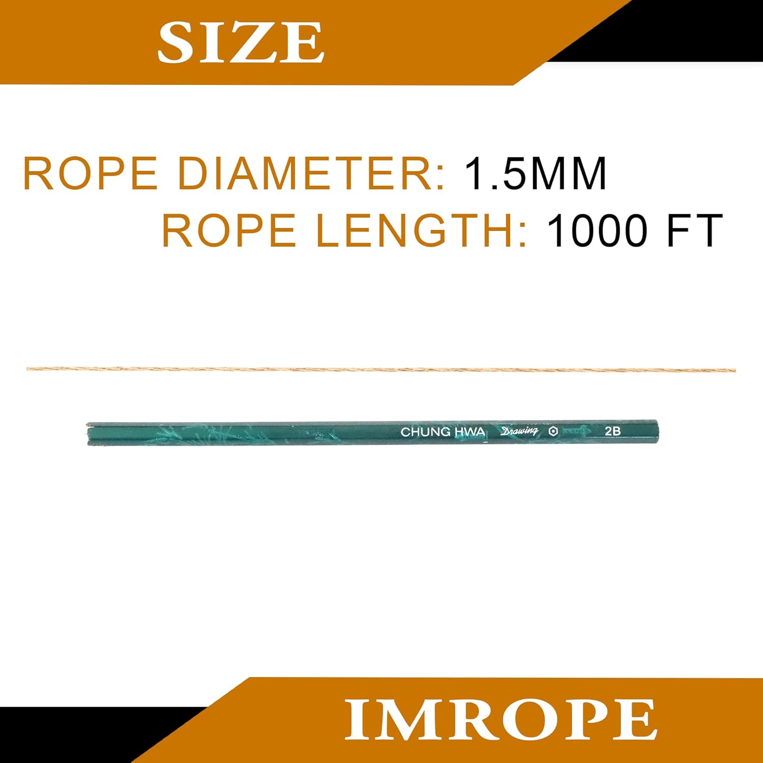 1.5mm x 1000 Feet Natural Jute Rope, Twine for Gardening Tomato Climbing Plant Tie Floristry Crafts Gift Wrapping Packing Decor-VerdiqueGarden