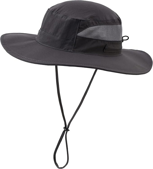 Connectyle Women's UPF 50+ Sun Hat UV Protection Wide Brim Bucket Hat Summer Beach Hats Fishing Hiking Outdoor Safari Hats-VerdiqueGarden