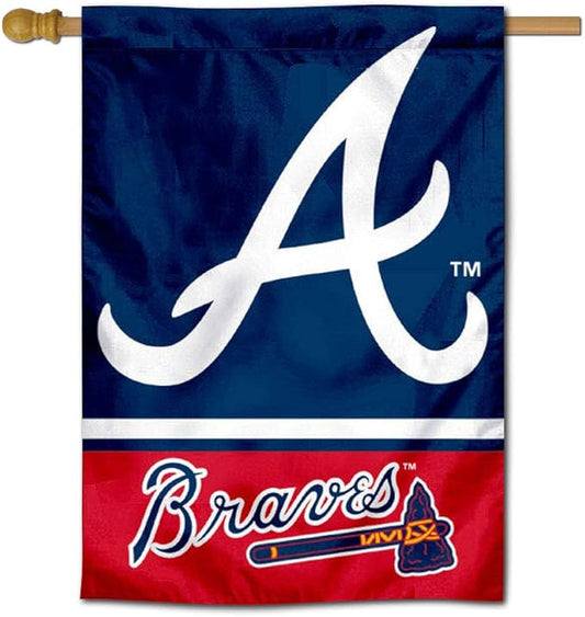 WinCraft Atlanta Two Sided House Flag-VerdiqueGarden