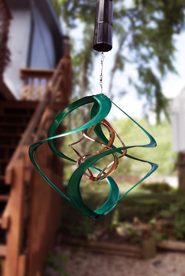 Red Carpet Studios Cosmix Copper and Green Spinner, Medium (31094)-VerdiqueGarden