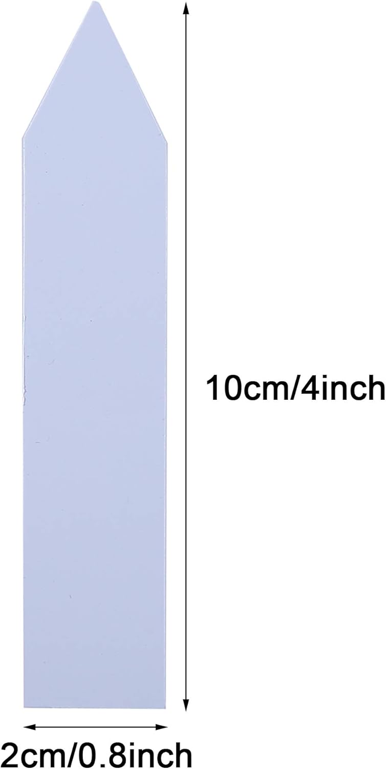 1000 Pcs Plant Tags, 4 Inch Plastic Garden Plant Pot Markers Waterproof Plant Labels, Multicolor-VerdiqueGarden